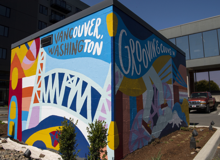 New mural part of downtown Vancouver makeover