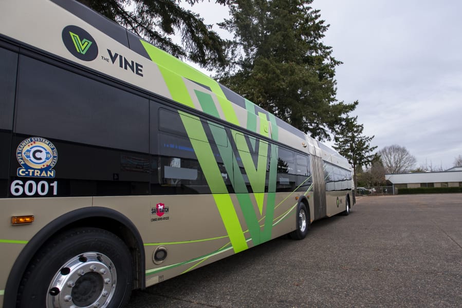 C-Tran prepares for second Vine route on Mill Plain in Vancouver