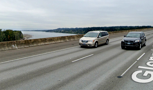 Missing restaurateur found dead; car seen plunging off bridge