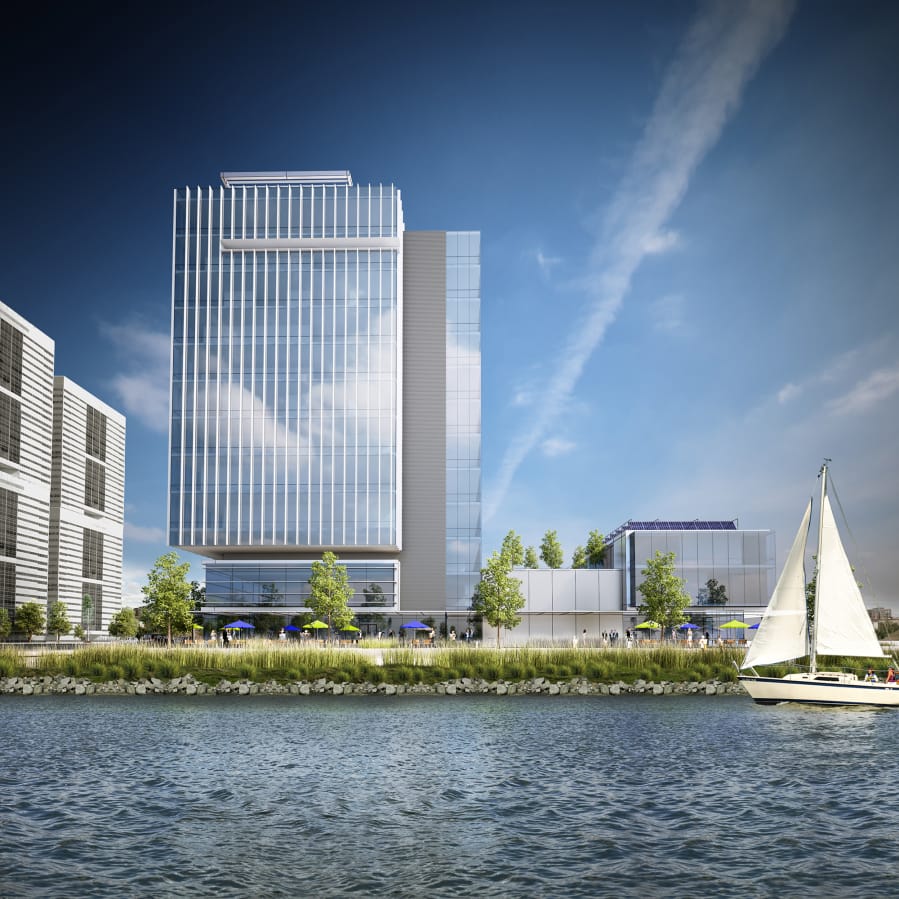 Waterfront Vancouver plan adds office building